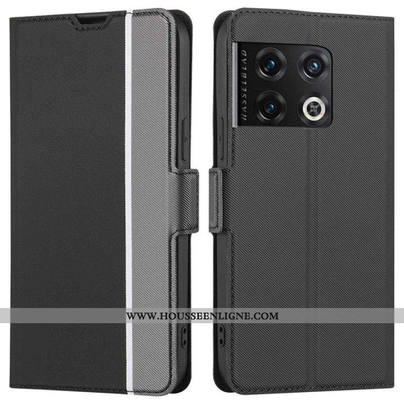 Flip Cover OnePlus 10 Pro 5G Bicolore