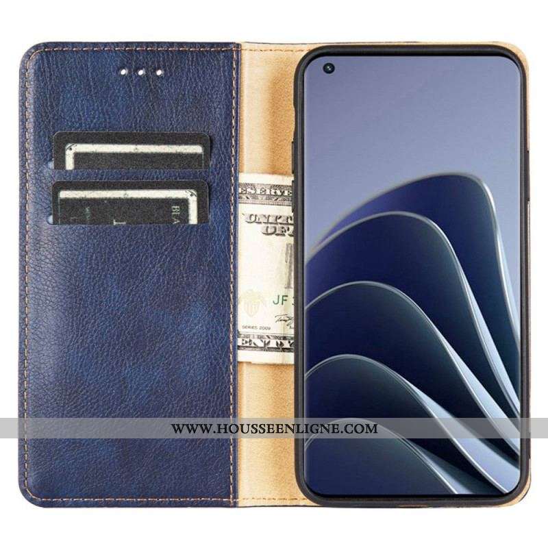 Flip Cover OnePlus 10 Pro 5G Design Rétro