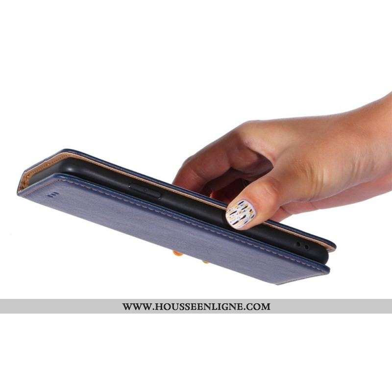 Flip Cover OnePlus 10 Pro 5G Design Rétro