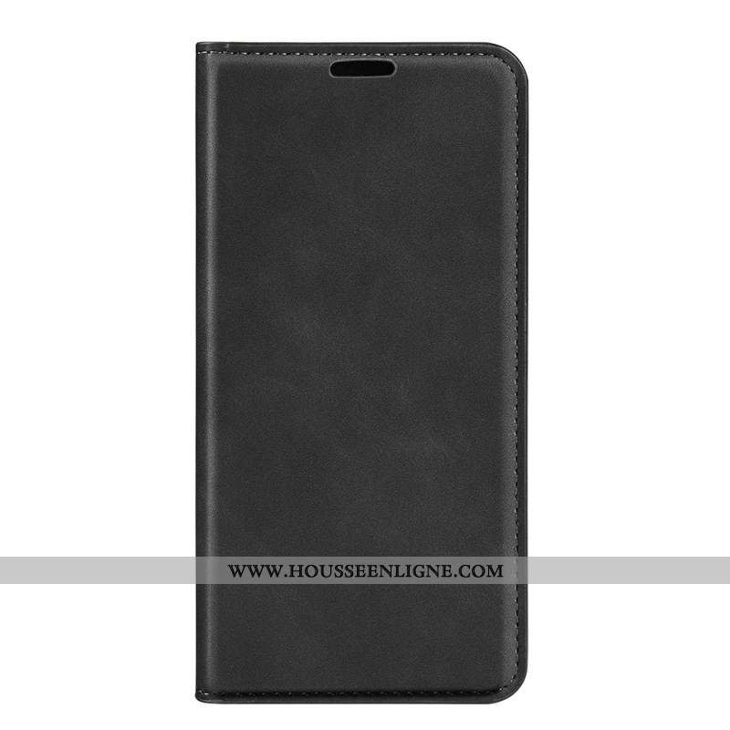 Flip Cover OnePlus 10 Pro 5G Effet Cuir Douceur Soie