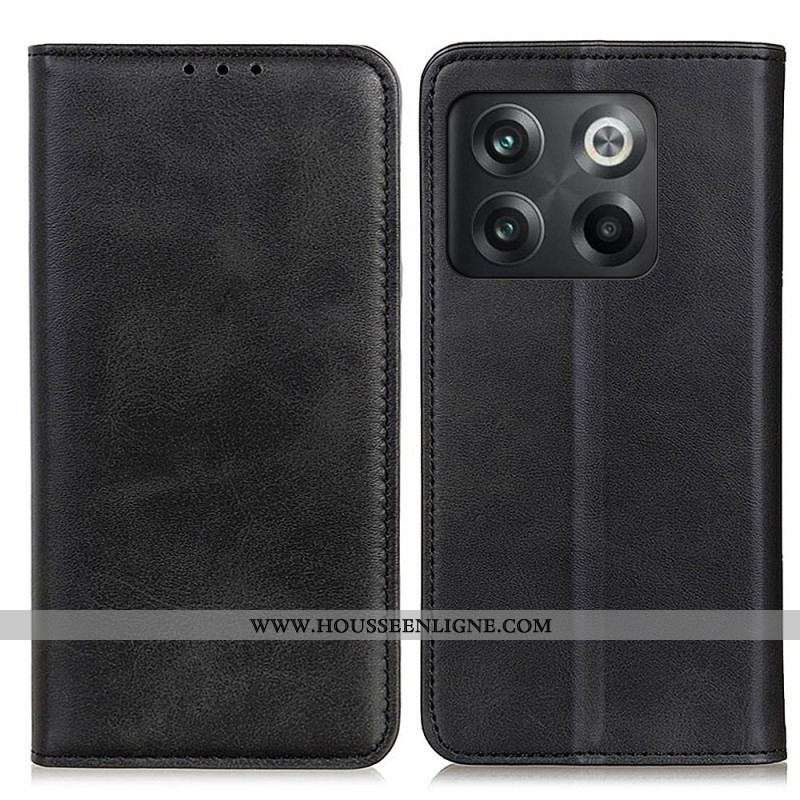 Flip Cover OnePlus 10T 5G Cuir Fendu