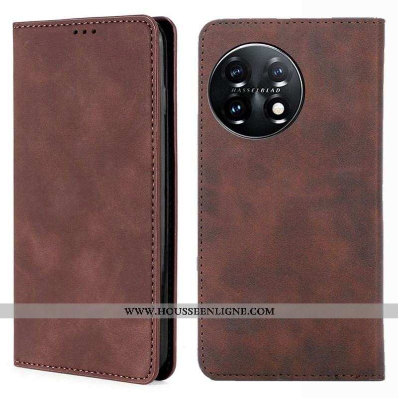 Flip Cover OnePlus 11 5G Skin-Touch