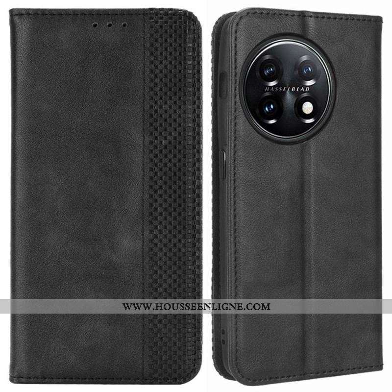 Flip Cover OnePlus 11 5G Style Cuir Stylisé