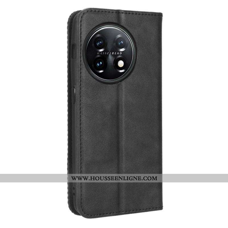 Flip Cover OnePlus 11 5G Style Cuir Stylisé