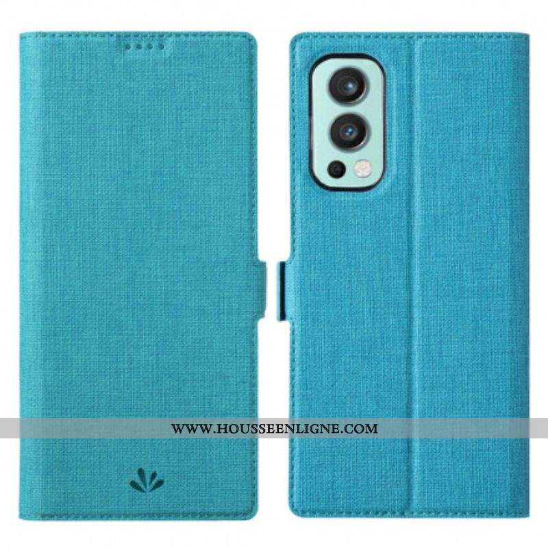 Flip Cover OnePlus Nord 2 5G Texturée VILI DMX