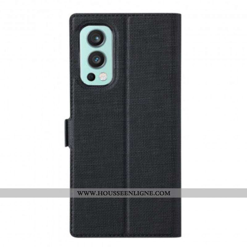 Flip Cover OnePlus Nord 2 5G Texturée VILI DMX