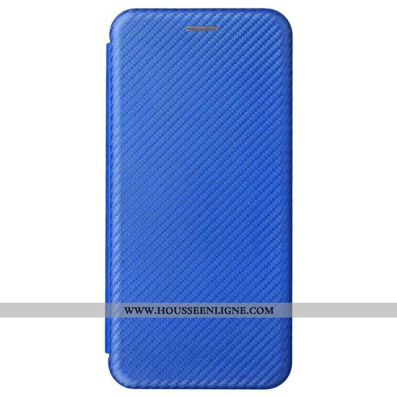Flip Cover OnePlus Nord 2T 5G Fibre Carbone à Anneau