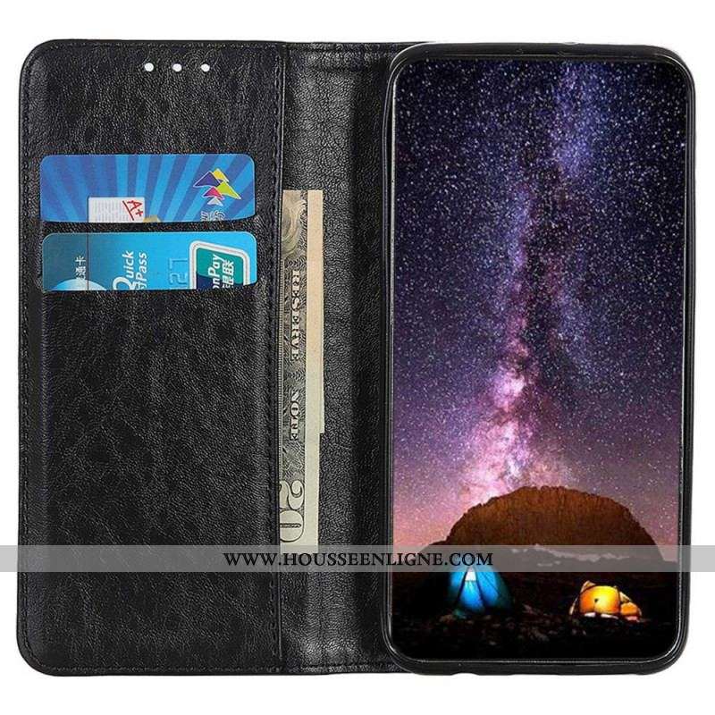 Flip Cover OnePlus Nord 2T 5G Simili Cuir Texturé