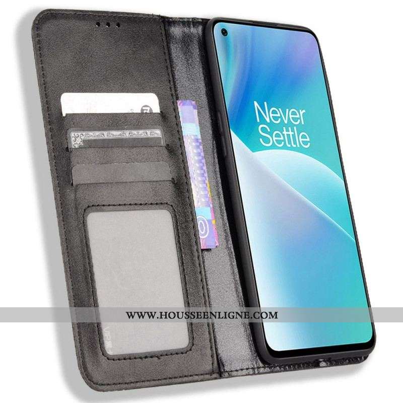 Flip Cover OnePlus Nord 2T 5G Style Cuir Stylisé