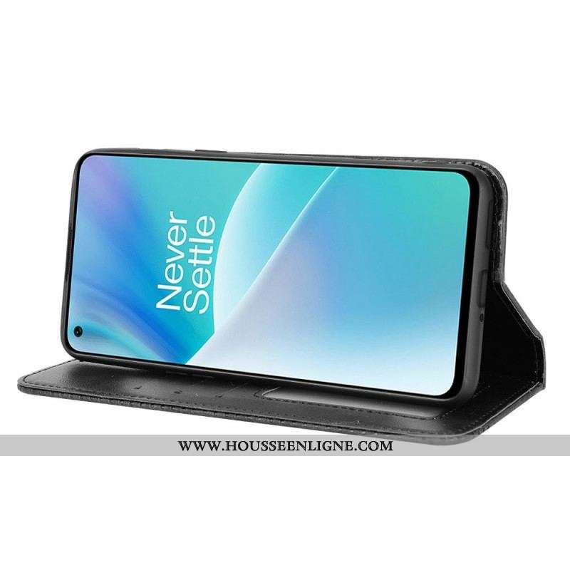 Flip Cover OnePlus Nord 2T 5G Style Cuir Stylisé