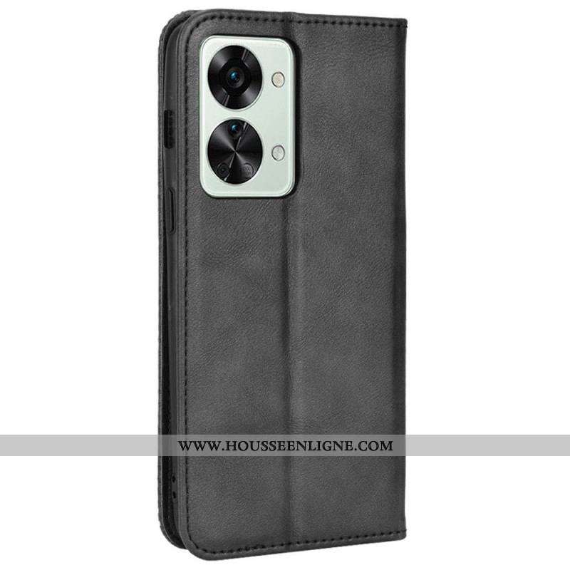 Flip Cover OnePlus Nord 2T 5G Style Cuir Stylisé