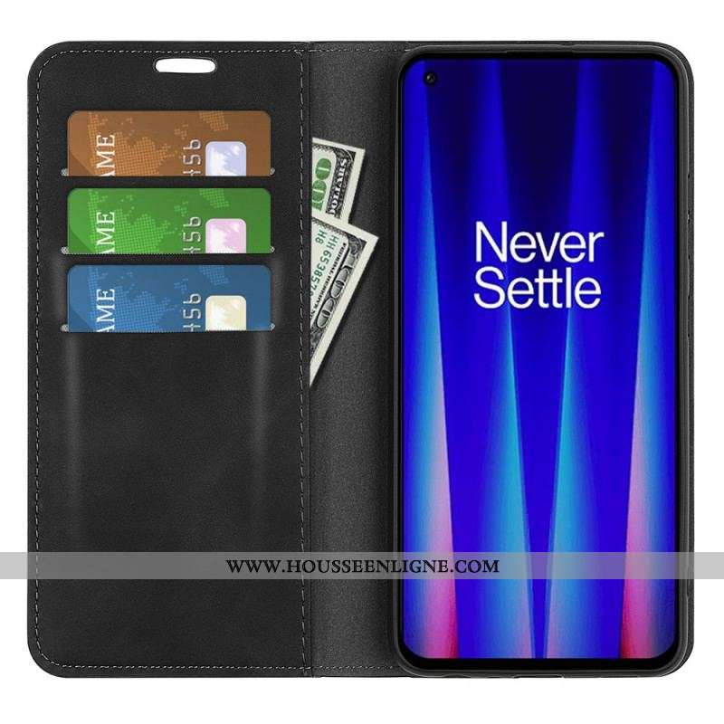 Flip Cover OnePlus Nord CE 2 5G Toucher de Soie