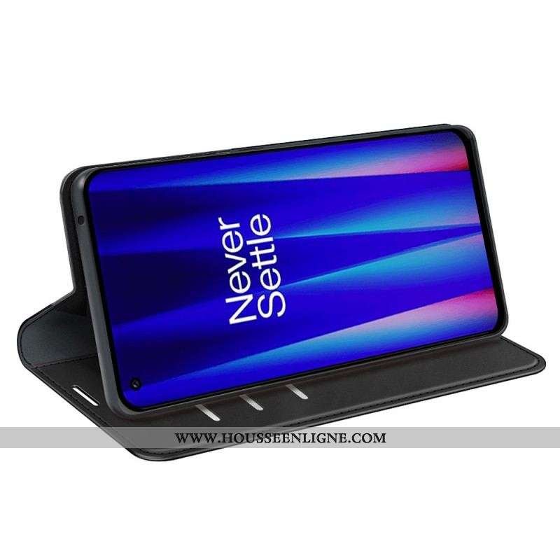 Flip Cover OnePlus Nord CE 2 5G Toucher de Soie