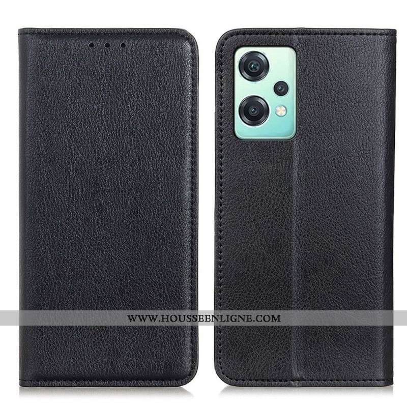 Flip Cover OnePlus Nord CE 2 Lite 5G Cuir Litchi Fendu