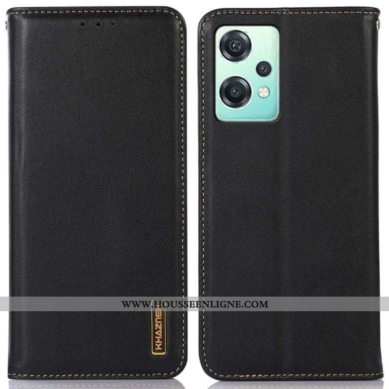 Flip Cover OnePlus Nord CE 2 Lite 5G Cuir Véritable