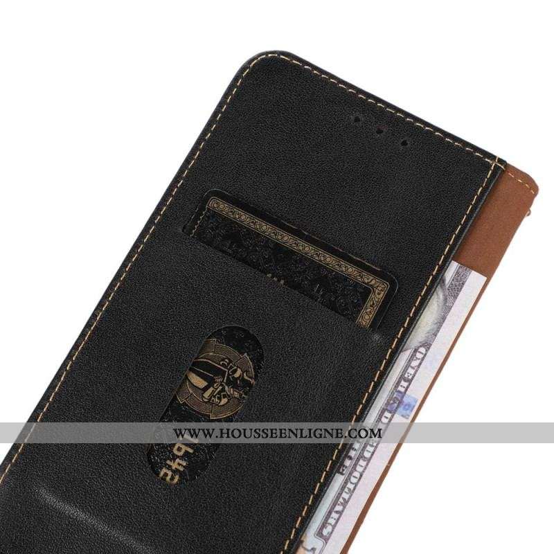 Flip Cover OnePlus Nord CE 2 Lite 5G Cuir Véritable