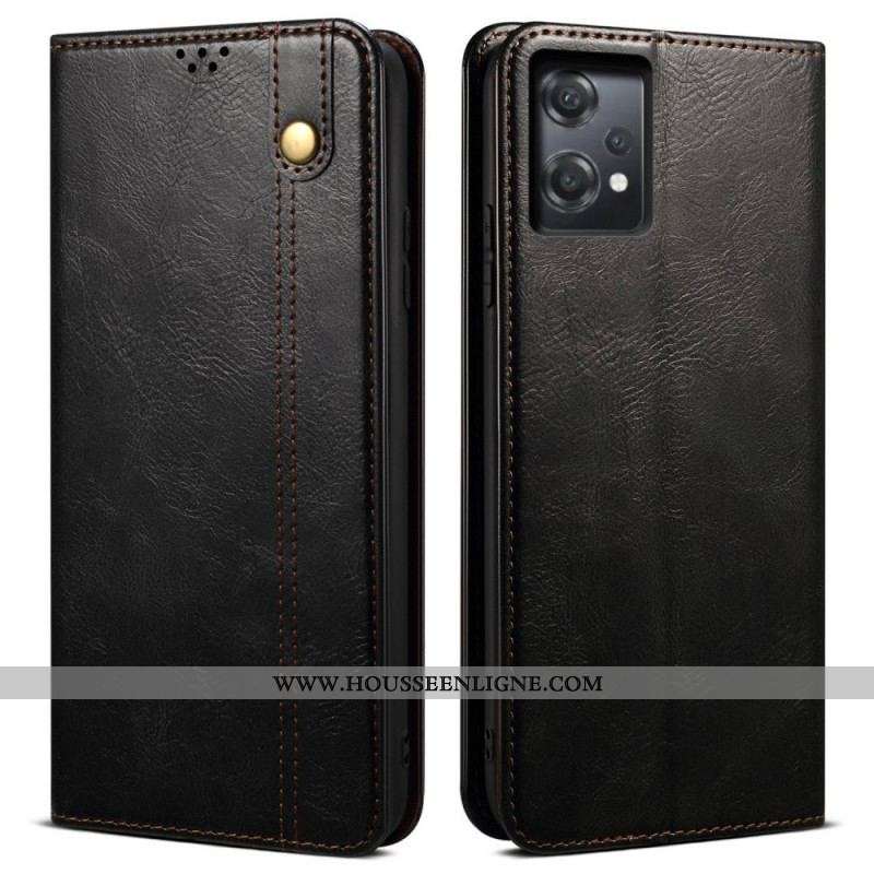 Flip Cover OnePlus Nord CE 2 Lite 5G Simili Cuir Ciré