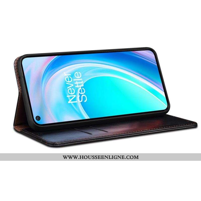 Flip Cover OnePlus Nord CE 2 Lite 5G Simili Cuir Ciré