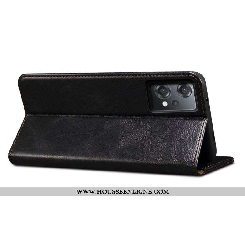 Flip Cover OnePlus Nord CE 2 Lite 5G Simili Cuir Ciré