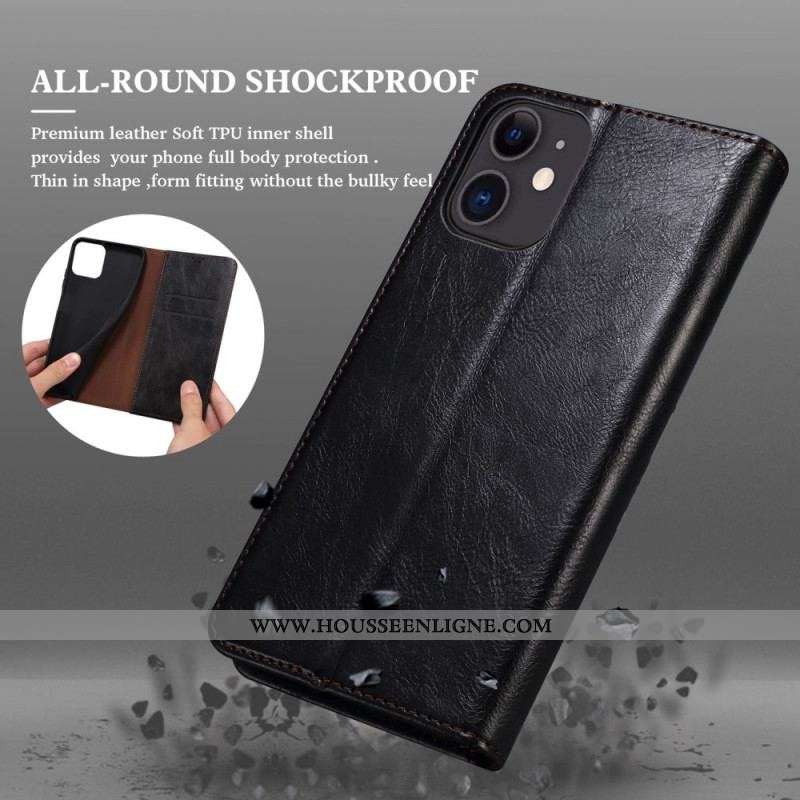 Flip Cover OnePlus Nord CE 2 Lite 5G Simili Cuir Ciré