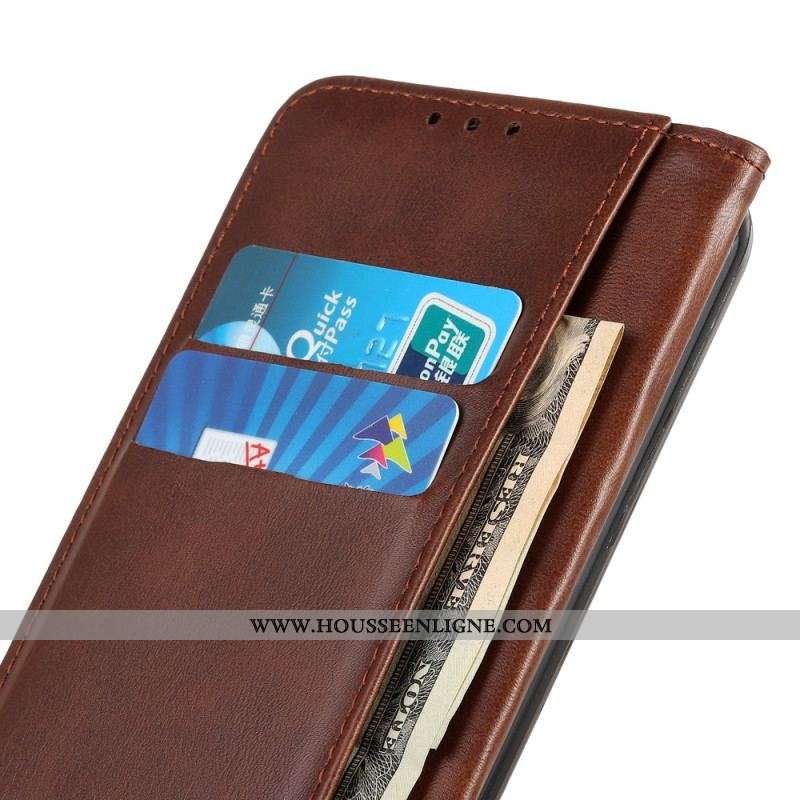 Flip Cover OnePlus Nord CE 3 Lite 5G Cuir Fendu