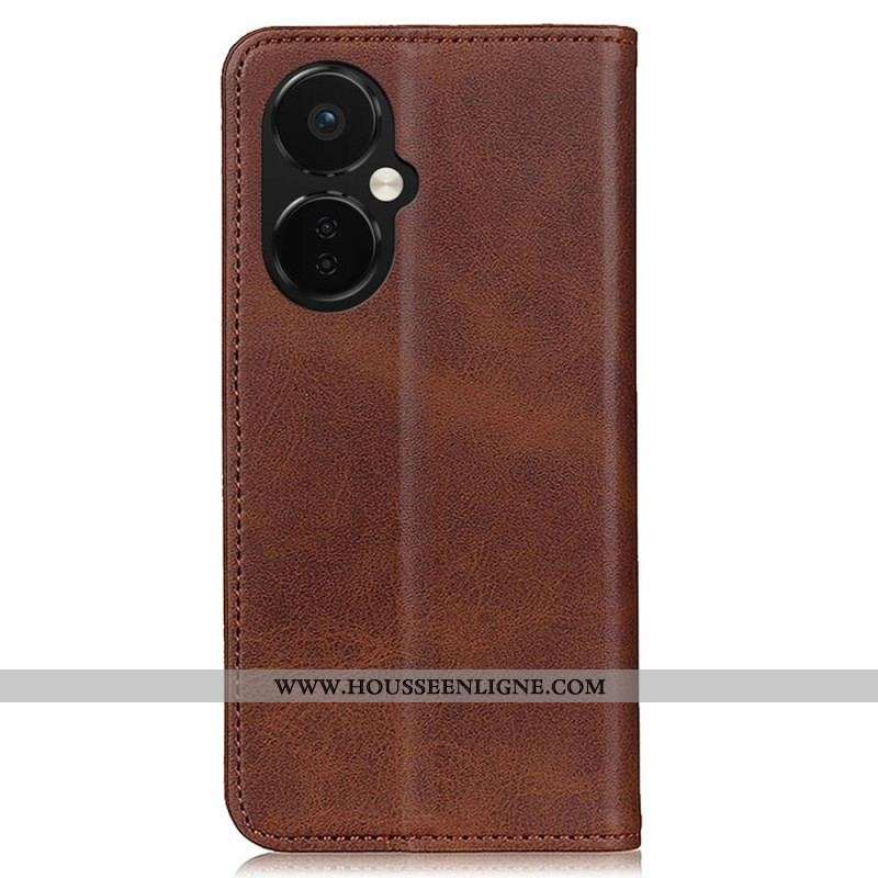 Flip Cover OnePlus Nord CE 3 Lite 5G Cuir Fendu