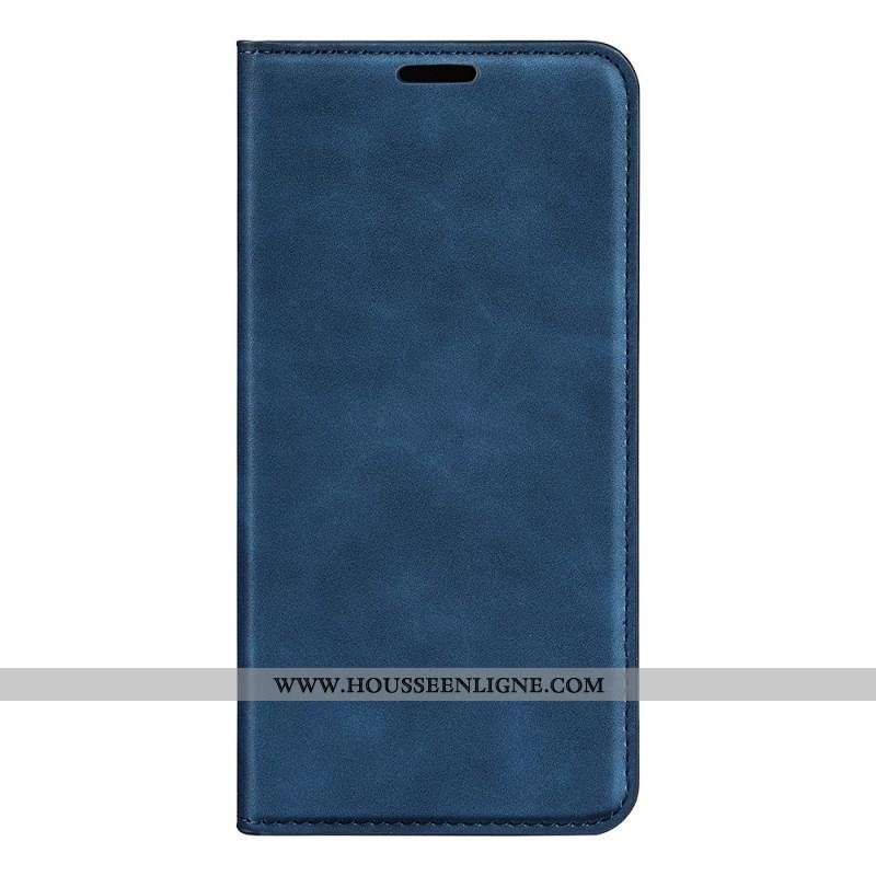 Flip Cover OnePlus Nord CE 3 Lite 5G Effet Cuir Uni