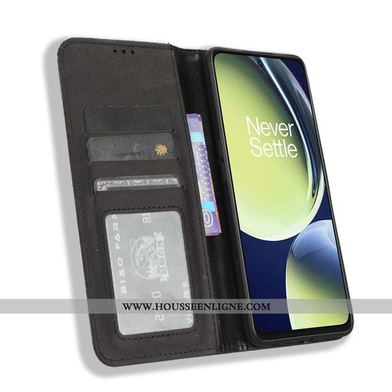 Flip Cover OnePlus Nord CE 3 Lite 5G Vintage Stylisée