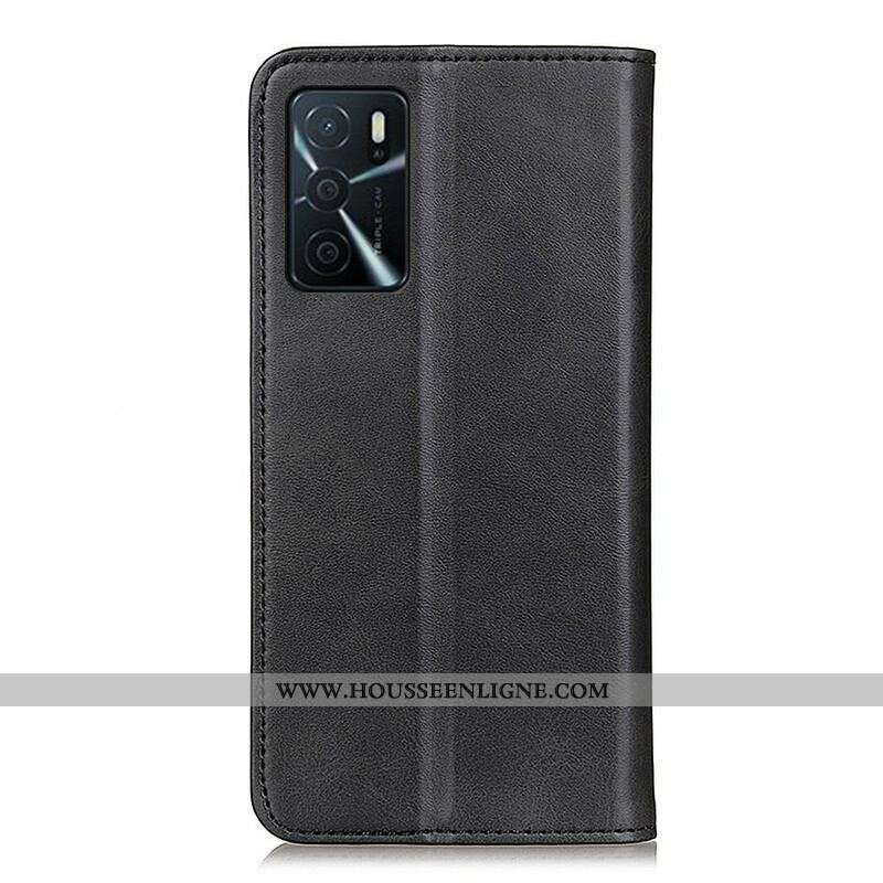 Flip Cover Oppo A16 / A16s Cuir Fendu Sobre