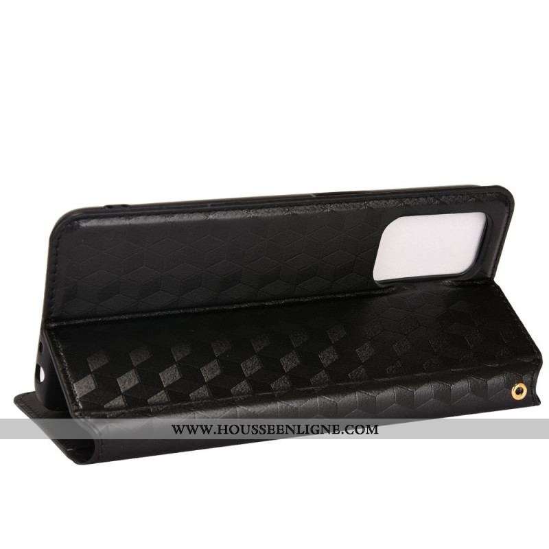 Flip Cover Oppo A16 / A16s Effet Cuir Diamant