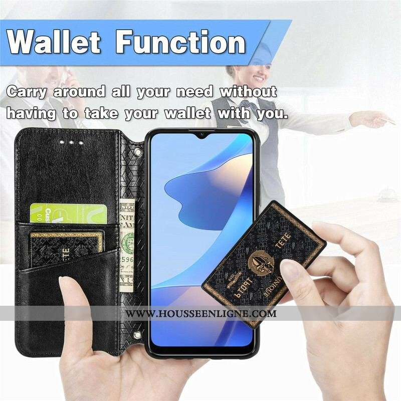 Flip Cover Oppo A16 / A16s Mandala