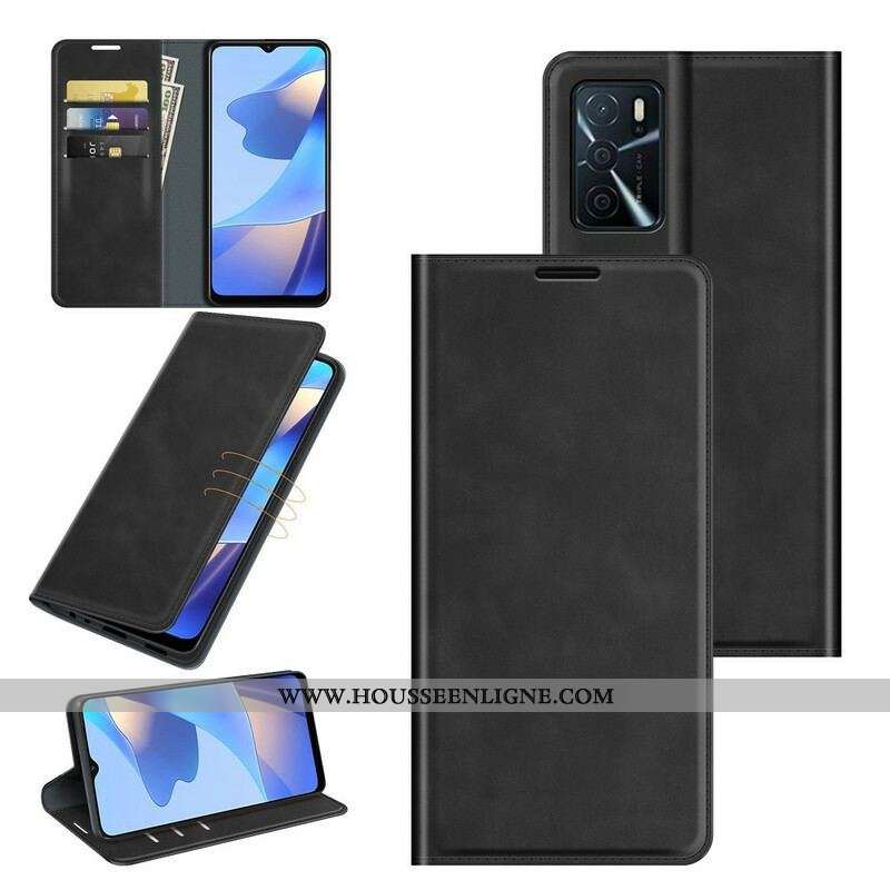 Flip Cover Oppo A16 / A16s Skin-Touch