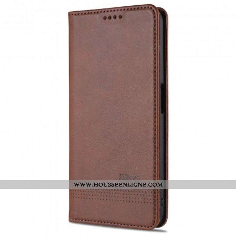 Flip Cover Oppo A16 / A16s Style Cuir AZNS