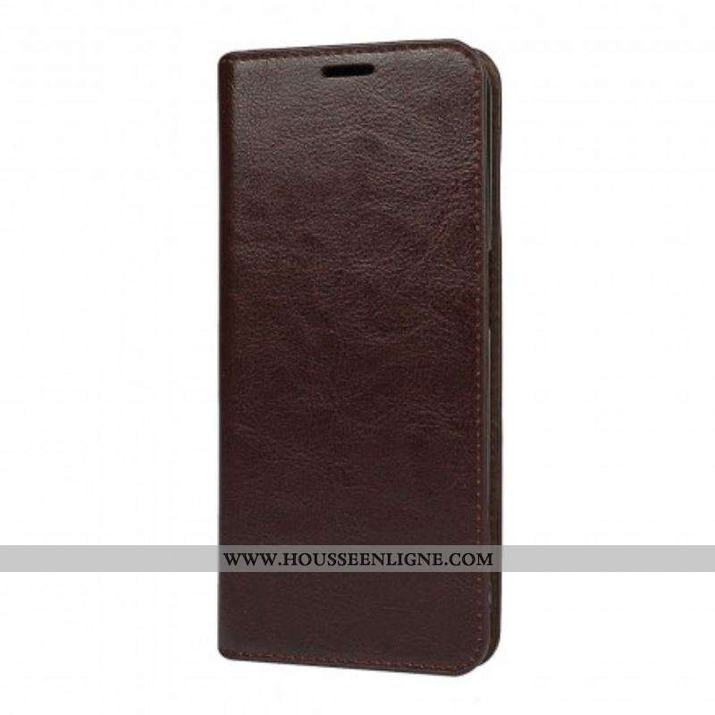 Flip Cover Oppo A54 5G / A74 5G Cuir Véritable