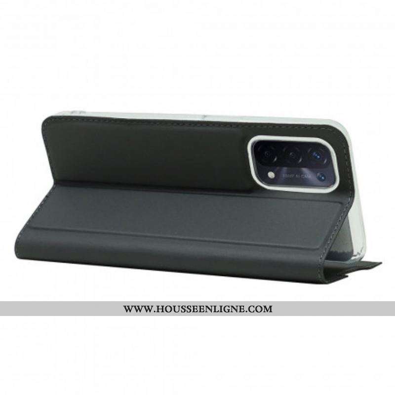 Flip Cover Oppo A54 5G / A74 5G Fermoir Magnétique