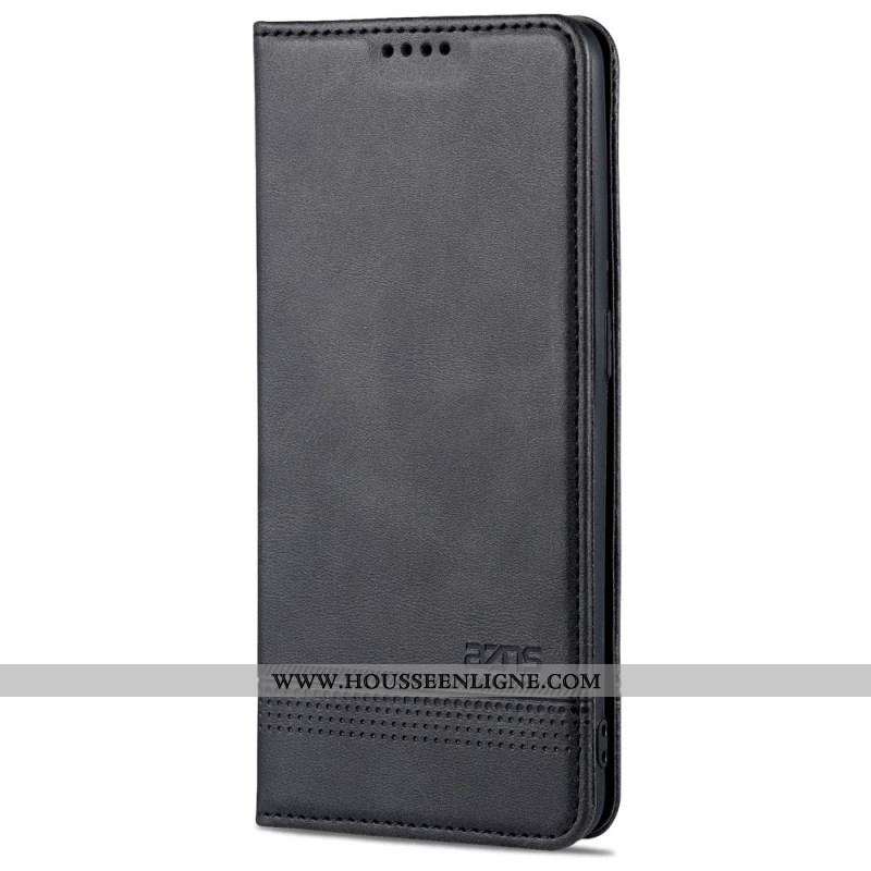 Flip Cover Oppo A74 4G AZNS Simili Cuir
