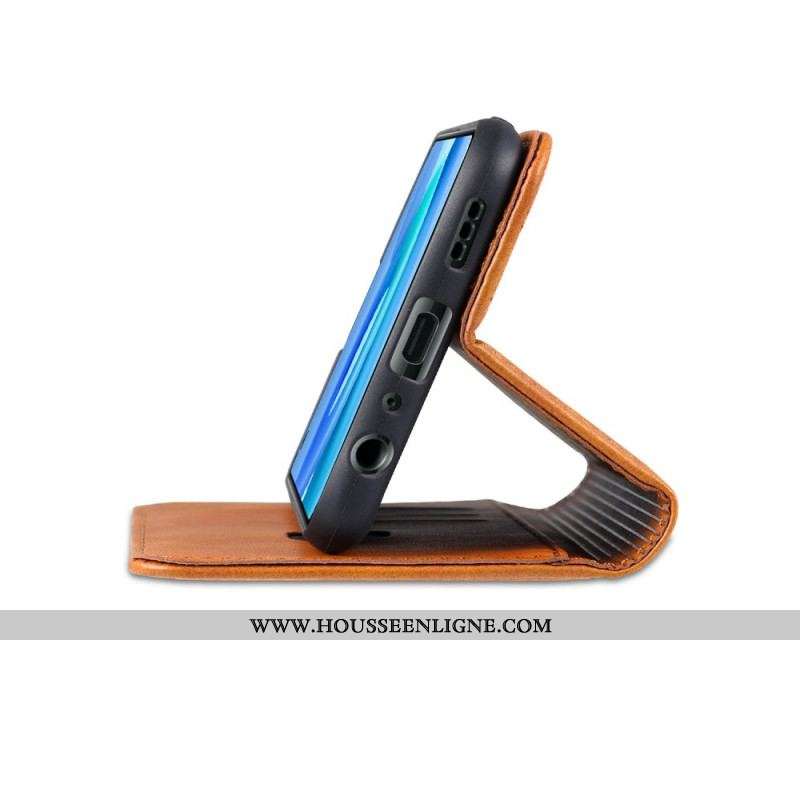 Flip Cover Oppo A74 4G AZNS Simili Cuir
