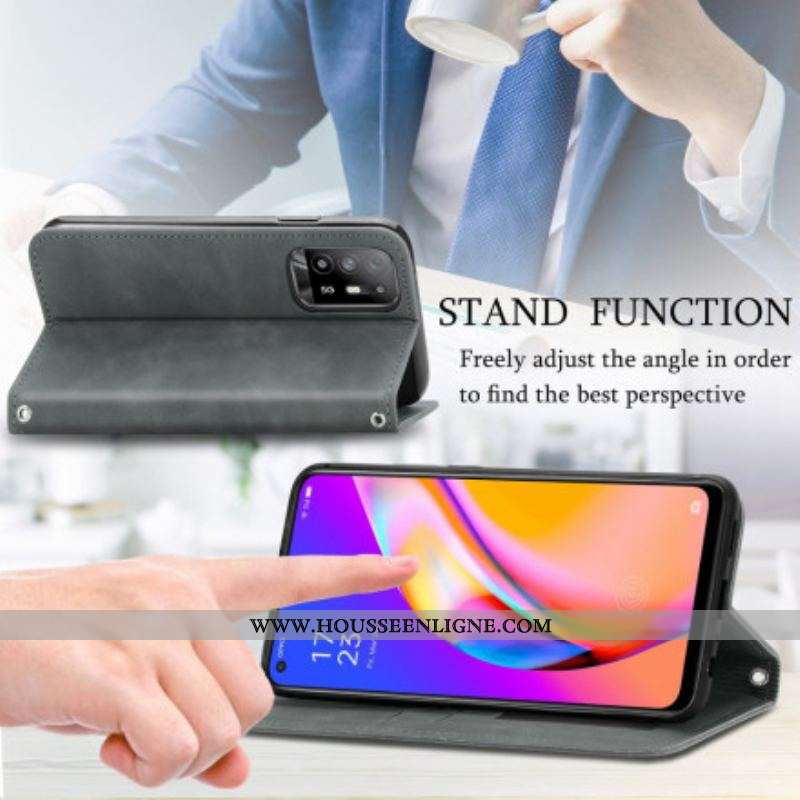 Flip Cover Oppo A94 5G Skin-Touch