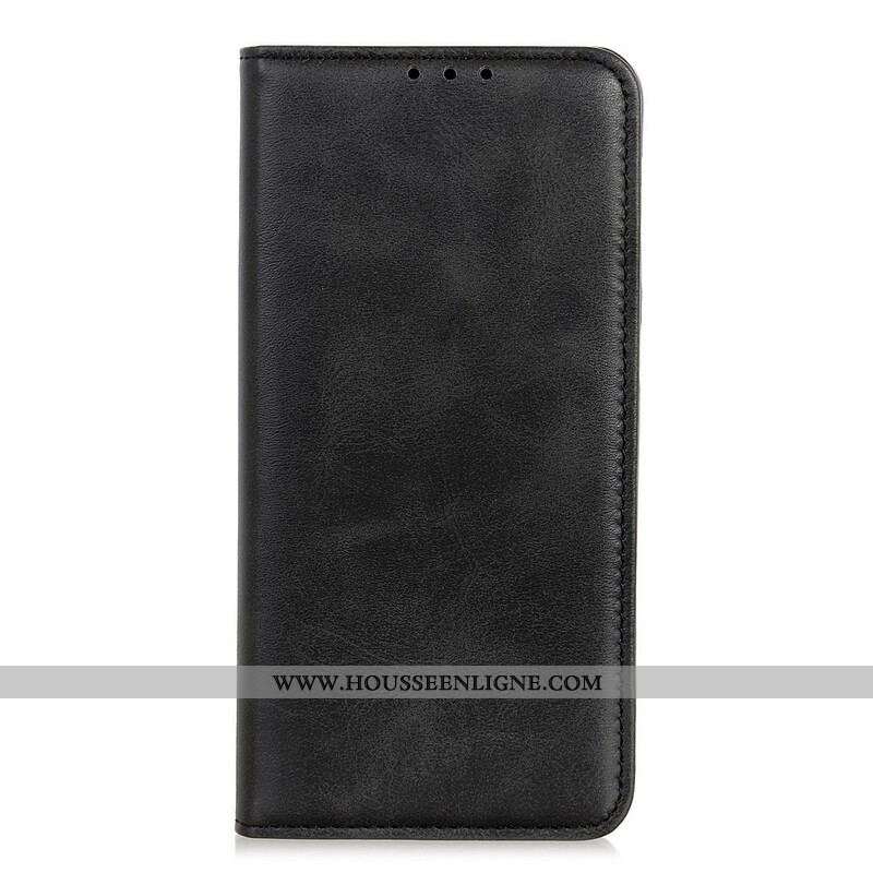 Flip Cover Oppo Find X3 / X3 Pro Cuir Fendu