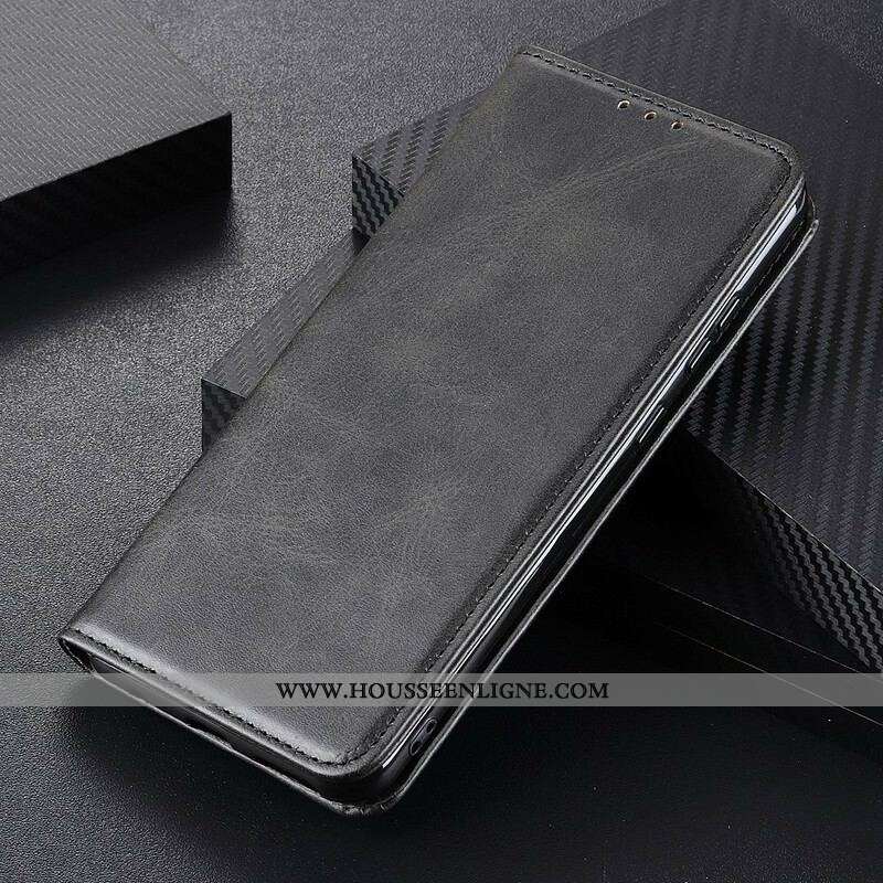 Flip Cover Oppo Find X3 / X3 Pro Cuir Fendu