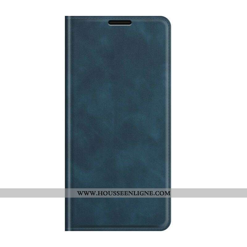 Flip Cover Oppo Find X3 / X3 Pro Effet Cuir Douceur