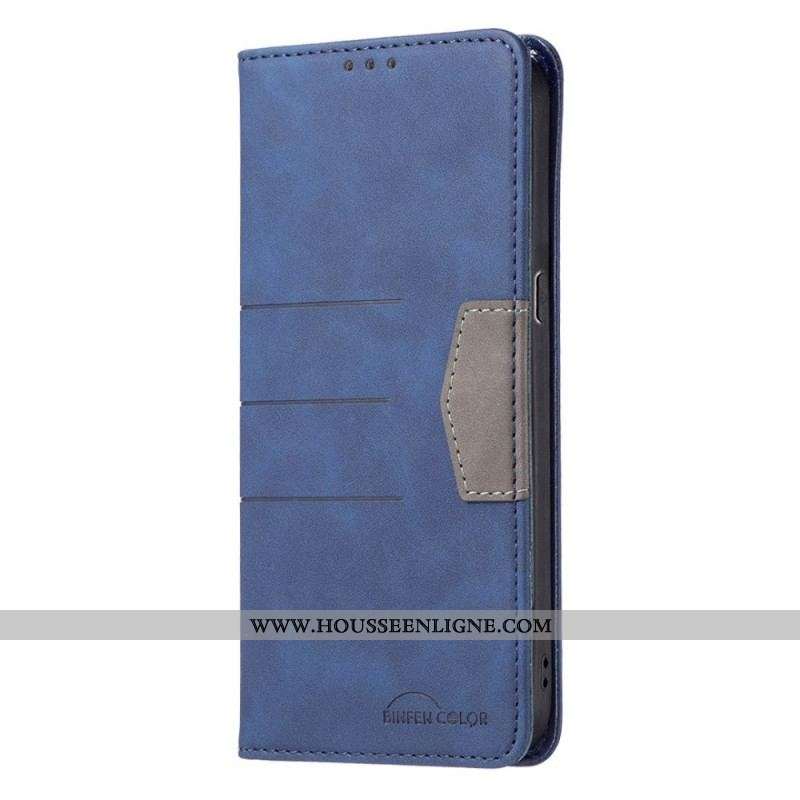 Flip Cover Oppo Find X5 Lite Style Cuir Binfen Color