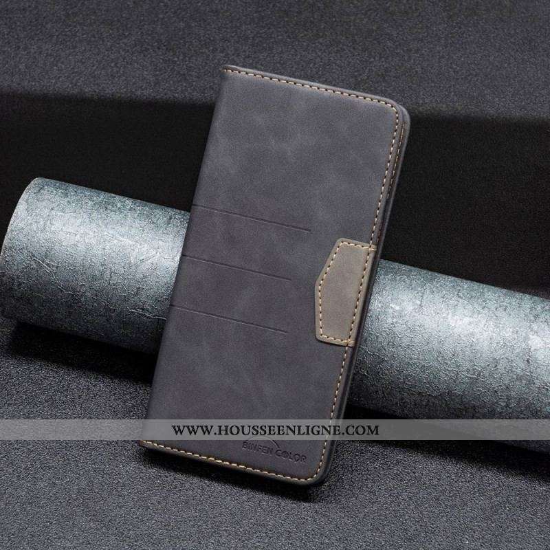Flip Cover Oppo Find X5 Lite Style Cuir Binfen Color