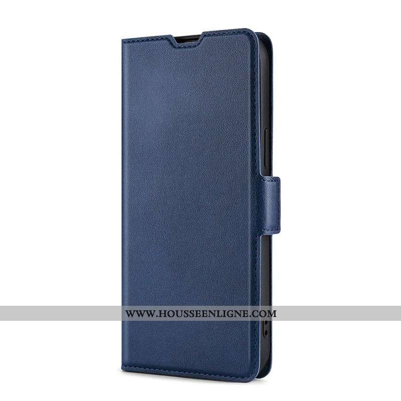 Flip Cover Oppo Find X5 Pro Effet Cuir