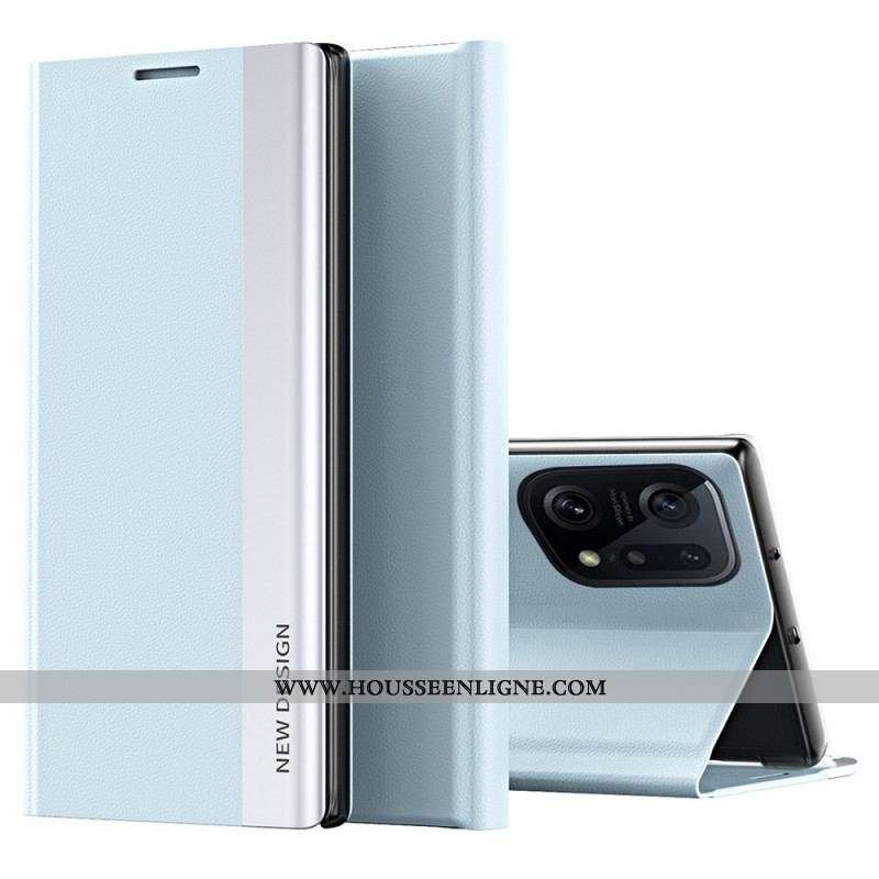 Flip Cover Oppo Find X5 Pro New Design