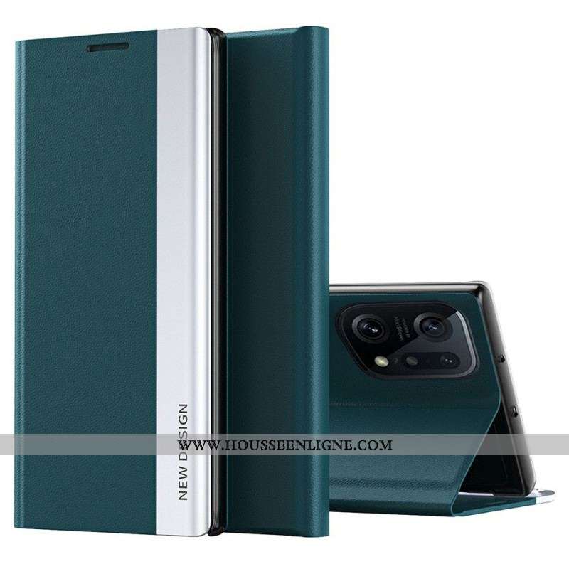 Flip Cover Oppo Find X5 Pro New Design