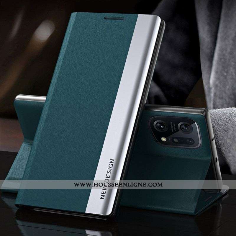 Flip Cover Oppo Find X5 Pro New Design