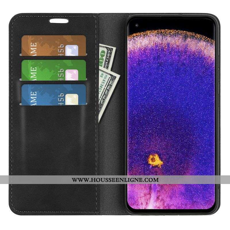 Flip Cover Oppo Find X5 Pro Skin-Touch
