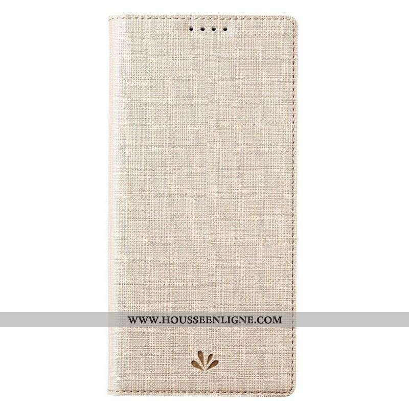 Flip Cover Oppo Find X5 Texture Tissu VILI
