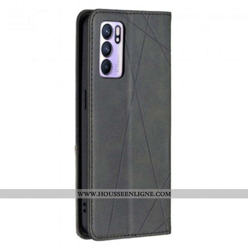 Flip Cover Oppo Reno 6 5G Style Artiste